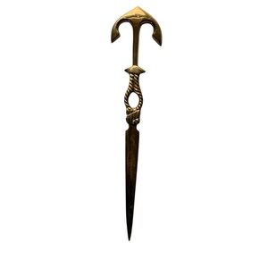 Vintage Brass Nautical Letter Opener